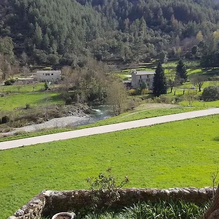 度假居 Cevennes Meridionales Maison Linge Fourni Saint-Marcel-de-Fontfouillouse